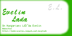 evelin lada business card